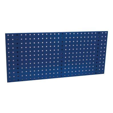 VARIOfit Werkzeugwand fuer Werkstattwagen mit Abrollrand RAL 5010 Enzianblau