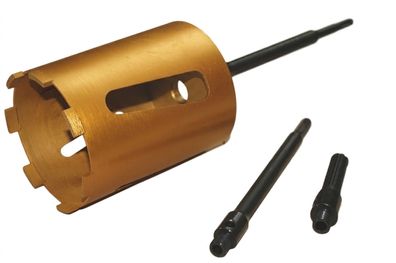Diamantbohrkrone SDS Plus 102 mm für präzise Mauerwerksbohrungen – ohne