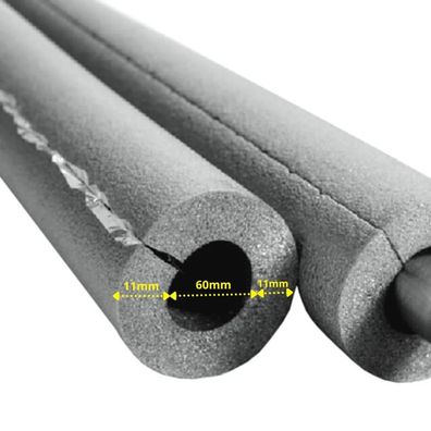 INSUL-TUBE H PLUS XT Rohrisolierung 60 mm x 10 mm selbstklebend 2 m