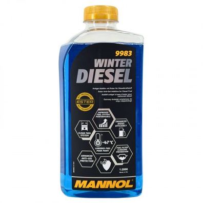 Mannol Winter Diesel Kälteadditiv 1 Liter