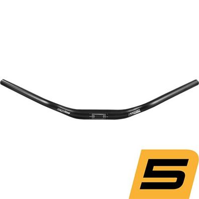 Ergotec Lenker CITY Cruiser 31,8 - 640x41.5x37°, Safety Level 5, DB, schwarz matt