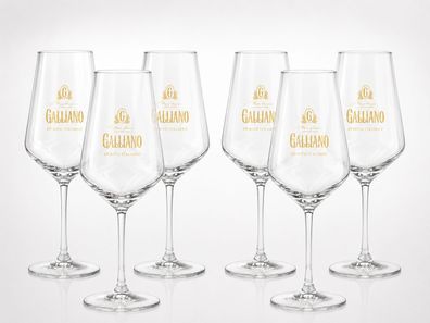 Galliano Spirito Italiano Gläser - 2er Set Premium Aperitif- & Cocktailgläser