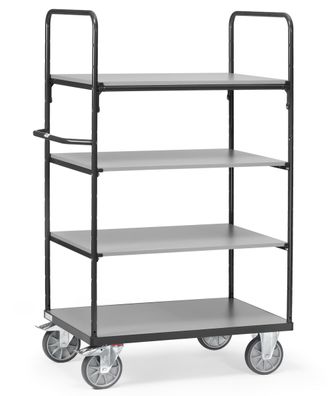 Fetra Etagenwagen 1200x800mm Ladeflaeche im Baukasten-System Grey Edition