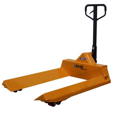 qteck Prismenhubwagen PWH-Serie 1150mm Gabellaenge fuer Rollen-Ø 800-1200mm
