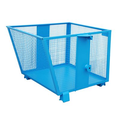 Bauer Gitterbehaelter BSK-G 90 fuer leichte Gueter, Lichtblau