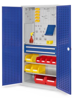 Kappes ®RasterPlan Schubladenschraenke 1950x1000x600mm Schlitzplattentueren Modell