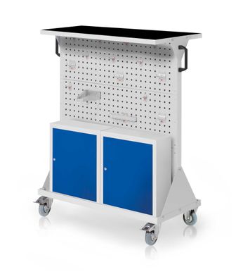 Kappes RasterMobil® mobiler Arbeitsplatzschrank Groese #3 1270x1000x500mm 24-teilig