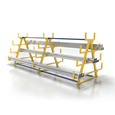 RR Industrietechnik Schwerlast-Kragarmregal Typ RRK fuer Langgutlagerung bis 6000mm