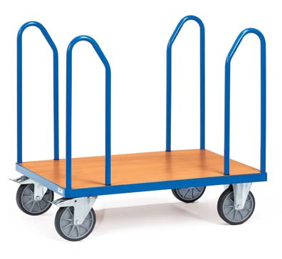 Fetra Multivario Seitenbuegelwagen mit Buchendekor 1200x800mm Ladeflaeche