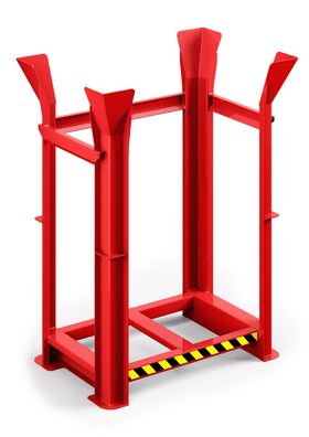 RR Industrietechnik Paletten Richtgestell RRG-10 BxTxH 1340x940x1930 mm RAL 3000 Feu