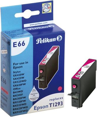 Pelikan Tintenpatrone T1293 (magenta) kompatibel (für Epson Stylus SX420W, Sx425W, B4
