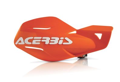 Handprotektoren Uniko Handschutz Protektoren handguards passt an Ktm orange-weiß