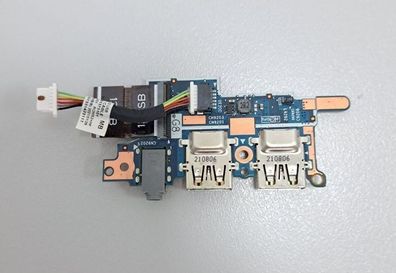 HP EliteBook 830 835 840 G8 G7 USB Audio Port Board 6017B1373101