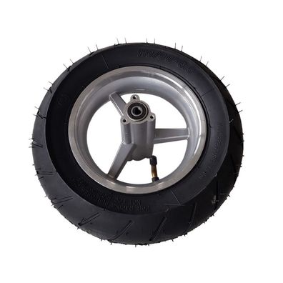 Hinterrad 110/50-6,5 Pocketbike Komplettrad Alufelge Silber 6,5 Zoll