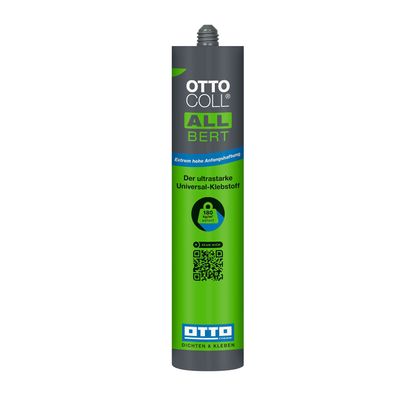 Ottocoll Allbert 290ml Basis-Karton, Klebstoff Hybrid-Polymer - extrem hohe Anfang