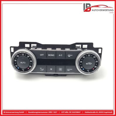 Heizungsbetätigung Klimabedienteil 2049009104 Mercedes C-KLASSE S204 C200 CDI