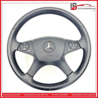 Lenkrad Leder Top Zustand !! A2044600303 Mercedes C-KLASSE S204 C180 Kompressor