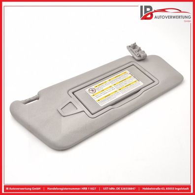 Sonnenblende rechts A2048104610 Mercedes C-KLASSE S204 C200 CDI Original
