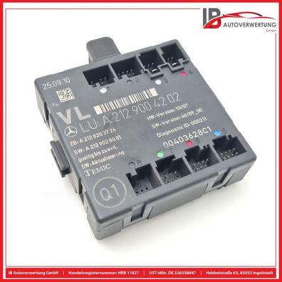 Steuergerät Tür Vorne Li A2129004202 Mercedes C-KLASSE S204 C200 CDI TEMIC