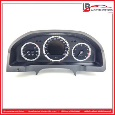 Tacho Kombiinstrument A2049002502 Mercedes C-KLASSE S204 C180 Kompressor