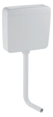 Geberit AP-Spülkasten AP127 mit Spül- Stopp-Spülung, halbhochhängend, weiß