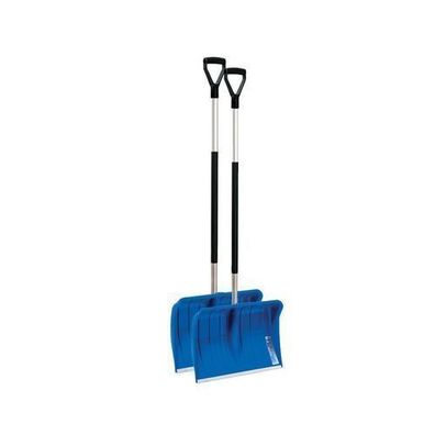 Schneeschaufel Schneeschieber Blau Schneeschild Räumschaufel 2er SET IL3TB