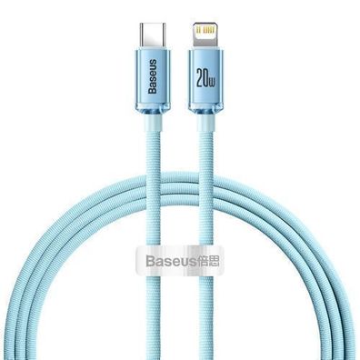 Baseus USB-C zu Lightning Kabel - 20W Power Delivery, 480Mbps Übertragung, 1,2m