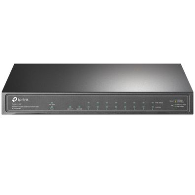 TP-Link TL-SG1210P - Switch - unmanaged - 8 x 10/100/1000 (PoE+) + 1 x 10/100/1000 (U