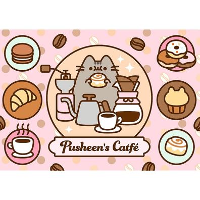 TREFL Puzzle Pusheen im Café 500 Puppen
