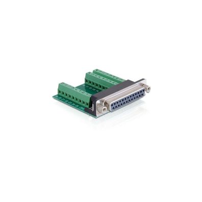 DELOCK Adapter Terminalblock 27Pin -> D-Sub25 Buchse