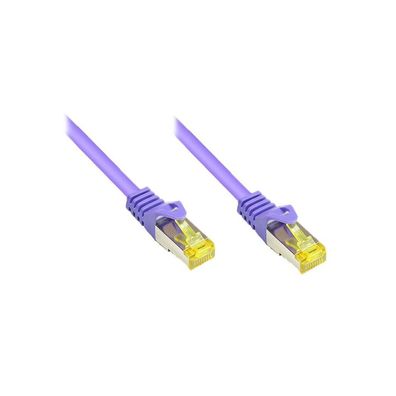 Good Connections, Patchkabel m. Cat.7 Rohk. violett 2m