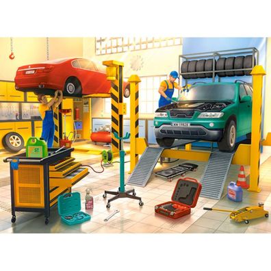 Castorland Puzzle Autowerkstatt 100 Teile