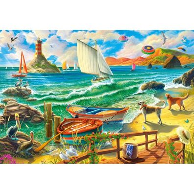 Castorland Puzzle Weekend by the Sea 1000 Teile
