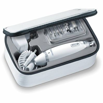 MP 62 Maniküre-/Pediküre-Set (weiß/silber)