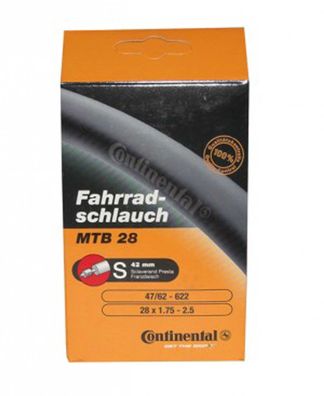 Schlauch Conti MTB 28/29 28/29x1.75/2.50" 47/62-622 SV 60mm