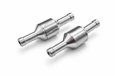 2x Rückschlagventile Ø 8 mm Diesel Kraftstoff Benzin Öl Wasser fuel check valve