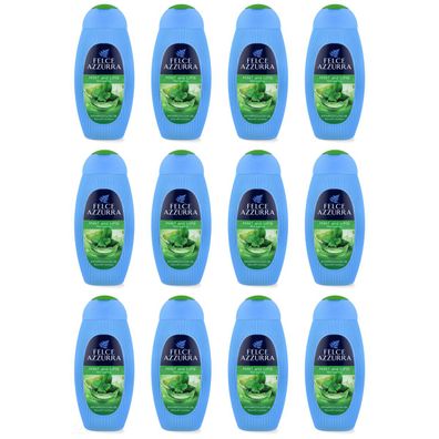 Paglieri Felce Azzurra Duschgel Minze & Limette 12 x 400 ml