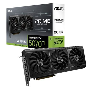 ASUS GeForce RTX 5070 Ti Prime OC 16 GB GDDR7 256 Bit - Kaufen