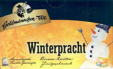 Goldmännchen Tee Winterpracht