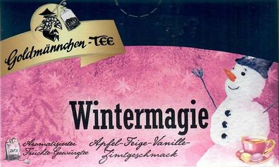 Goldmännchen Tee Wintermagie