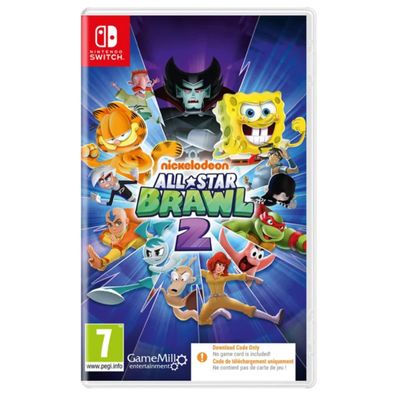 Nintendo Switch Spiel Nickelodeon All-Star Brawl 2 - Enthält nur Downloadcode