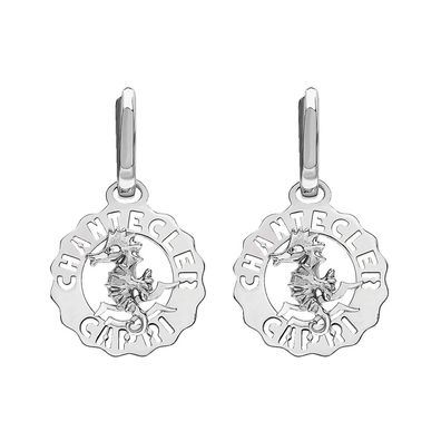 Chantecler - C.42447 - Et Voilà Logo-Ohrringe Chantecler Silber