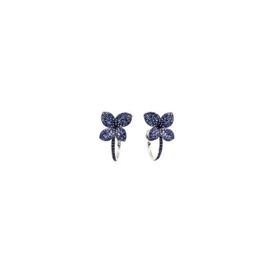 Pasquale BRUNI – 16149BN – Ohrringe „PETIT GARDEN“ AUS Weissgold UND BLAUEM SAPHIR-PA