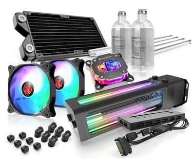 Raijintek Scylla Pro CA360 Wasserkéhlungs-Set 360 mm AiO CPU-Kéhler mit Pumpe