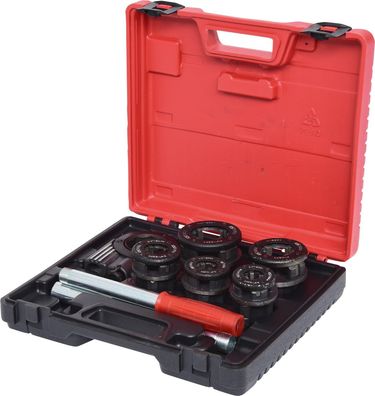 KS Tools Gewindeschneidkluppen-Satz 3/8 bis 1.1/4 Zoll mit Ratsche