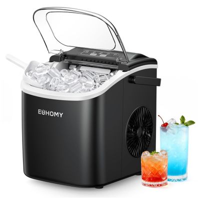 Euhomy Eiswérfelmaschine 12 kg pro 24 h tragbar schwarz Defekt