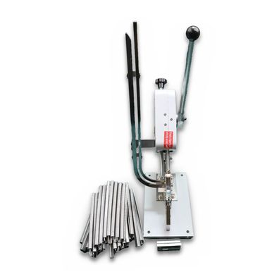 VEVOR Wurstclipper U-Form manuell Stahl verchromt mit Clipbox U506
