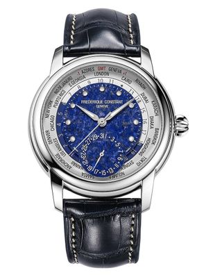 Frederique Constant – FC-718LA4H6 – Manufaktur-Klassiker-Weltzeituhr
FC-718LA4H6