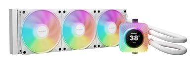 BeQuiet Wasserkühlung Light Loop IO LCD 360mm weiß