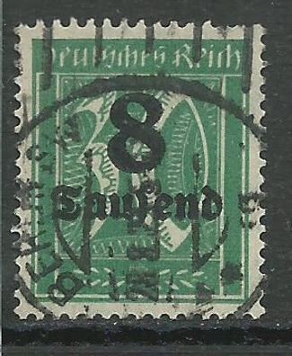 Deutsches Reich gestempelt Michel-Nummer 278